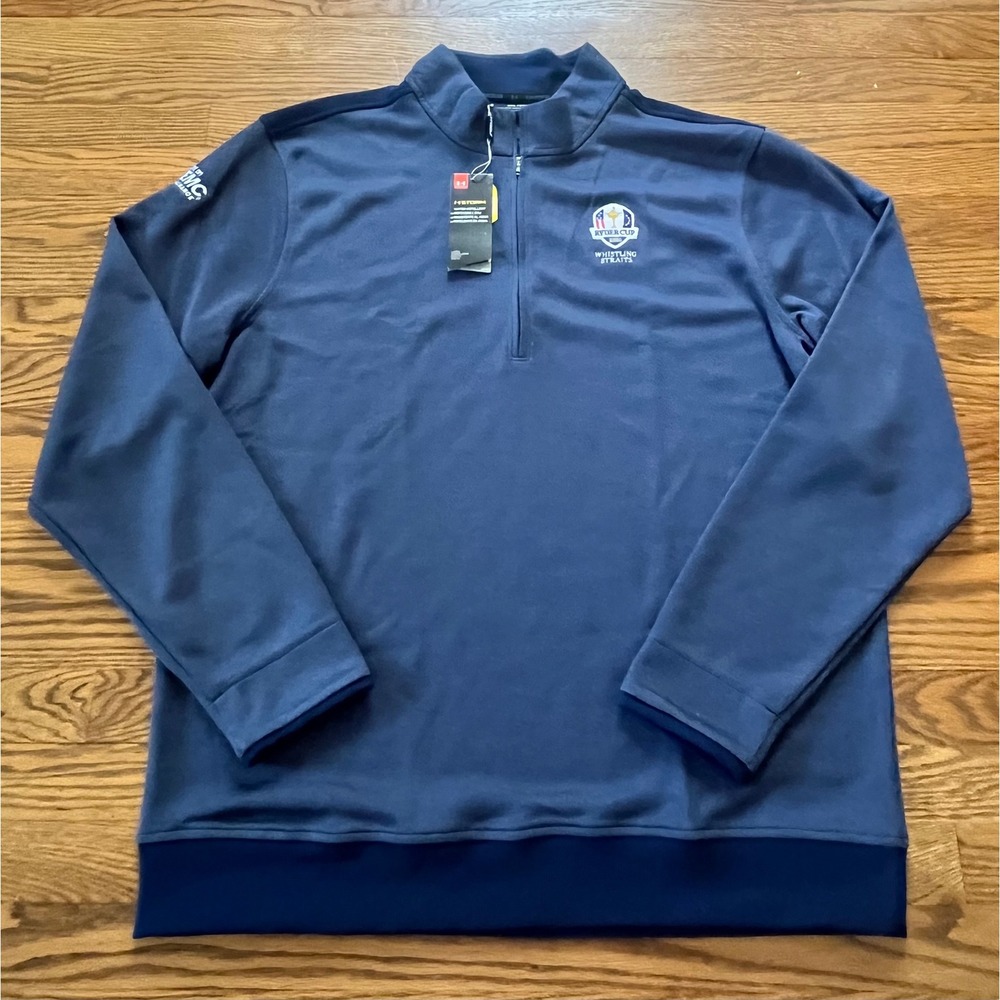 Under Armour Storm Ryder Cup Whistling Straits 1/4 Zip Pullover Mens 2XL NWT